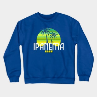 ipanema beach brazil brasil Brazilian Crewneck Sweatshirt